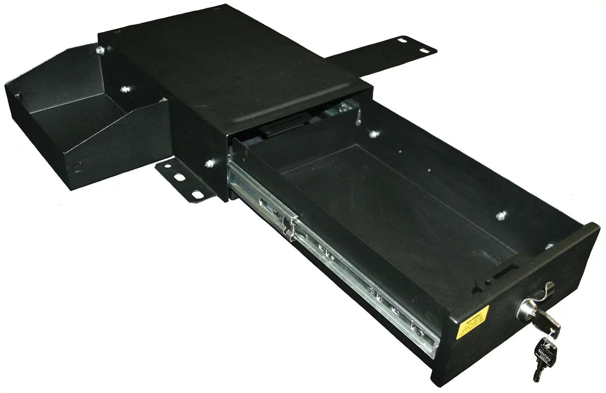 Tuffy Security Products 256-01 Under Seat Drawer - Passenger Side; Black; 1966-1977  Bronco