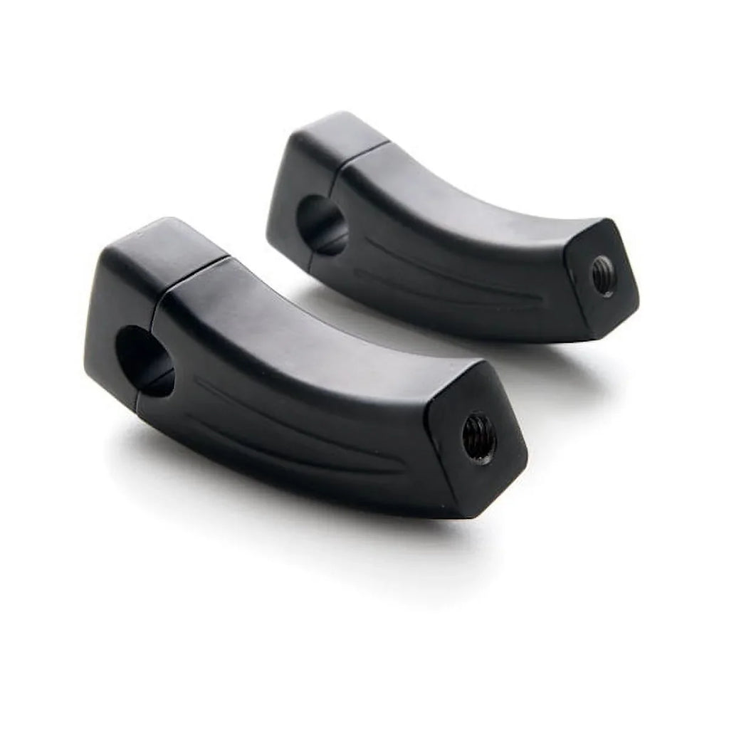 Krator 3.5" Black Bike Handlebar Pullback Risers 7/8" suitable with KTM Adventure 50 950 990
