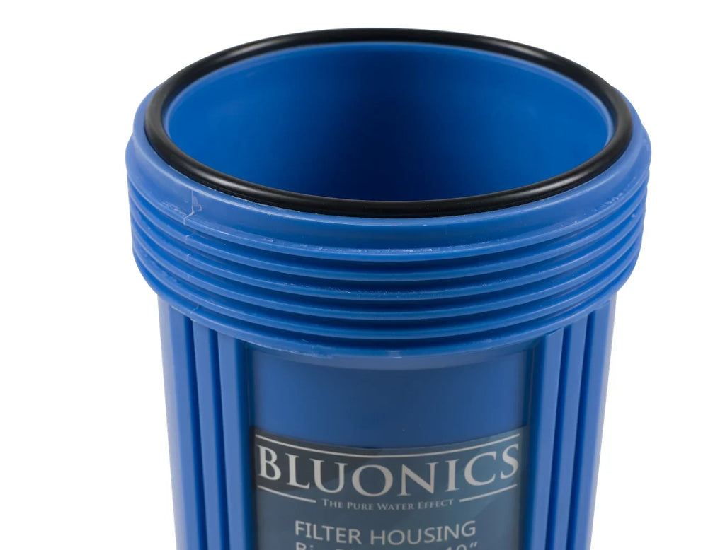 Bluonics 4.5"x20" Whole House aqua Filter Replacement Solid Blue Canister-Cap not included
