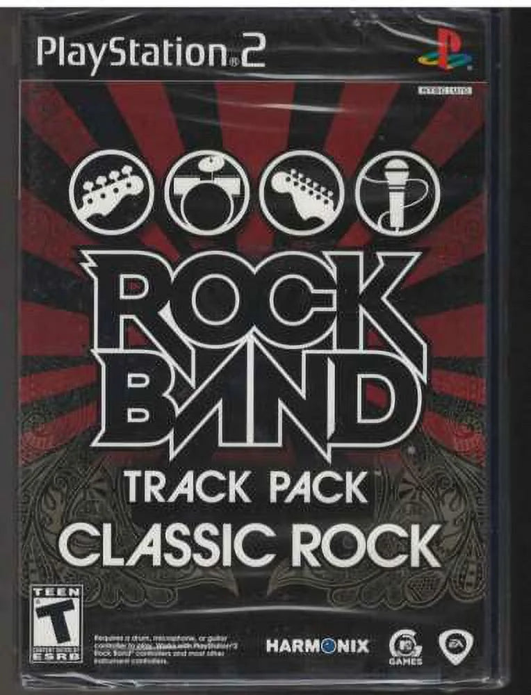 Rock Band Track Pack: Classic Rock PS2 (Brand New Factory Sealed US Version)