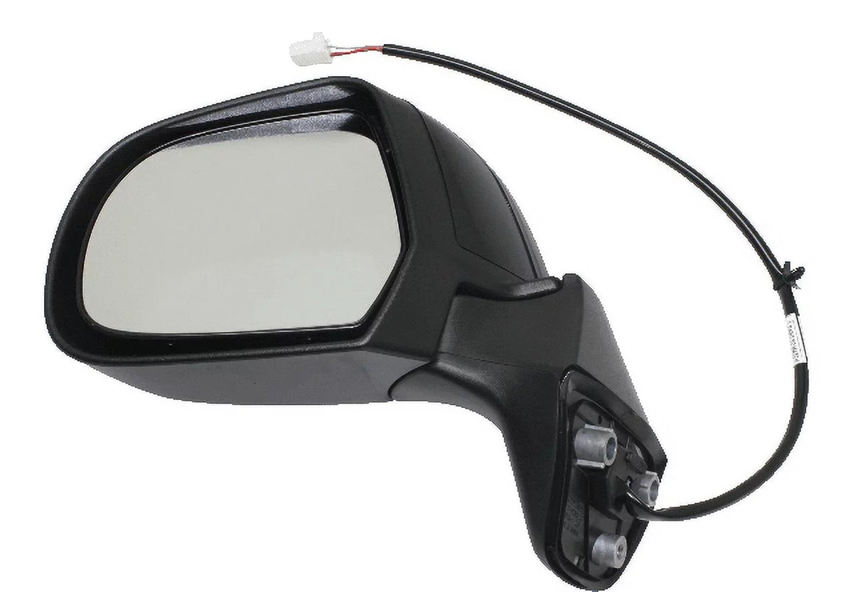 SR Model). VERSA NOTE 14-19 MIRROR LH, Power, Manual Folding, Non-Heated, Paintable, w/o Side View Camera, (Exc