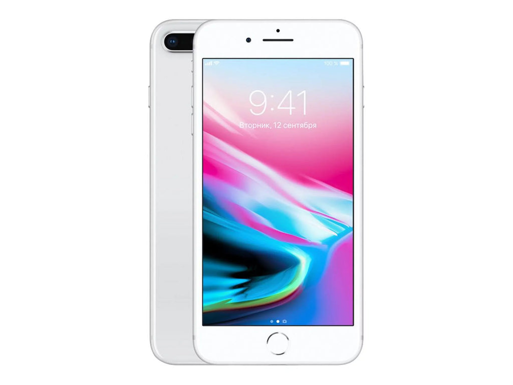 Restored  iPhone 8 Plus 256GB, Silver - Unlocked LTE (Refurbished)