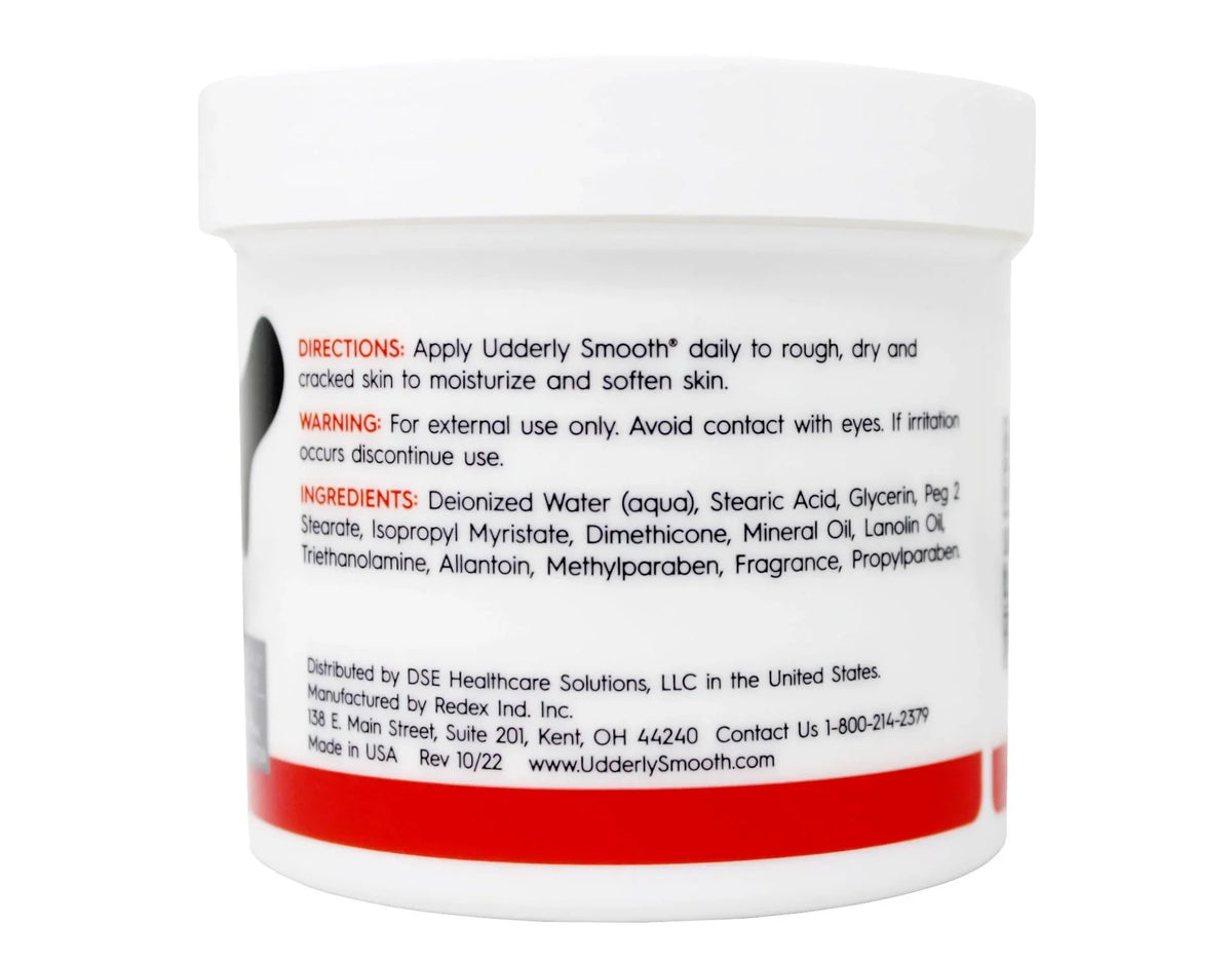 Udderly Smooth Body Cream Skin Moisturizer Original Formula for Rough Dry Skin, 10 Ounce - 2 Pack