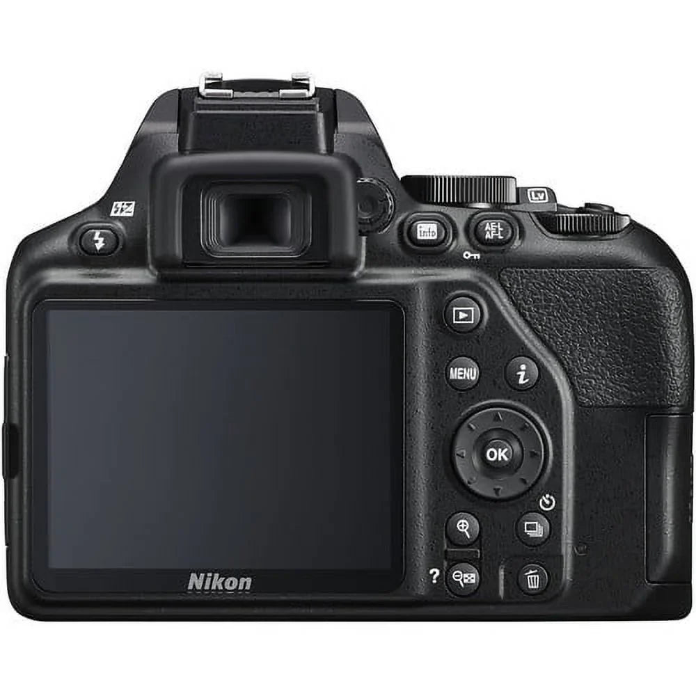 D3500 24.2MP DSLR Camera with 18-55mm VR Lens 1590 - 12PC Accessory Bundle