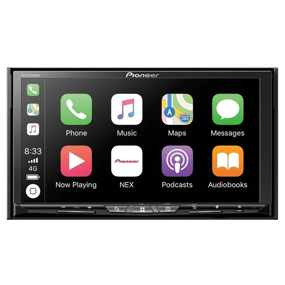 New Pioneer AVH-W4500NEX DVD Receiver with free backup camera