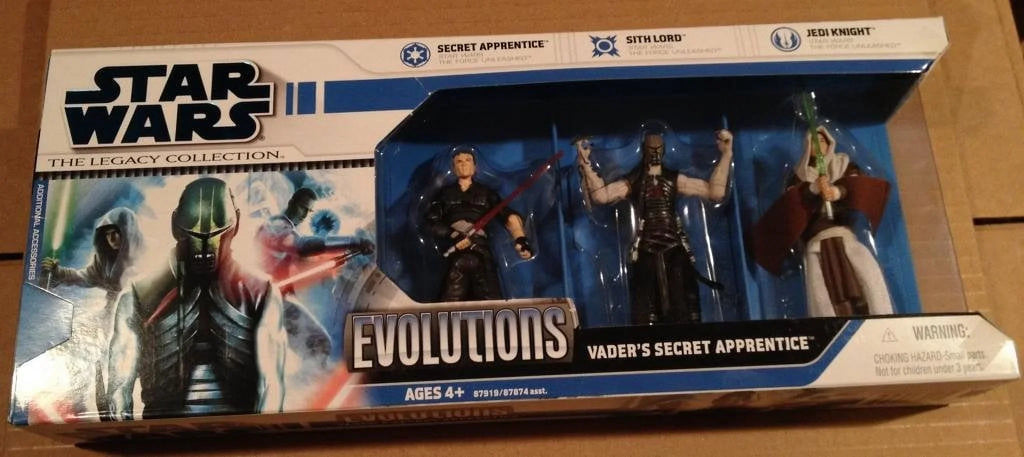 Star Wars 3.75 Inch Scale Clone Wars Evolutions PK - Vader's Secret Apprentice