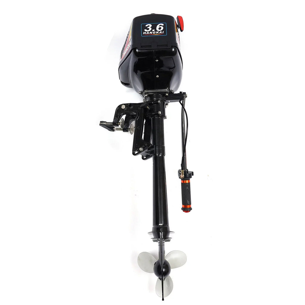 HANGKAI 2-Stroke 3.6HP Electric Outboard Motor ship Engine liquid Cooling CDI sys