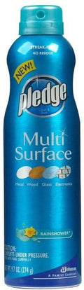 RainShower Fresh Scent Multi Surface Multi Purpose Cleaner Aerosol 6-Pack. 9.7 oz