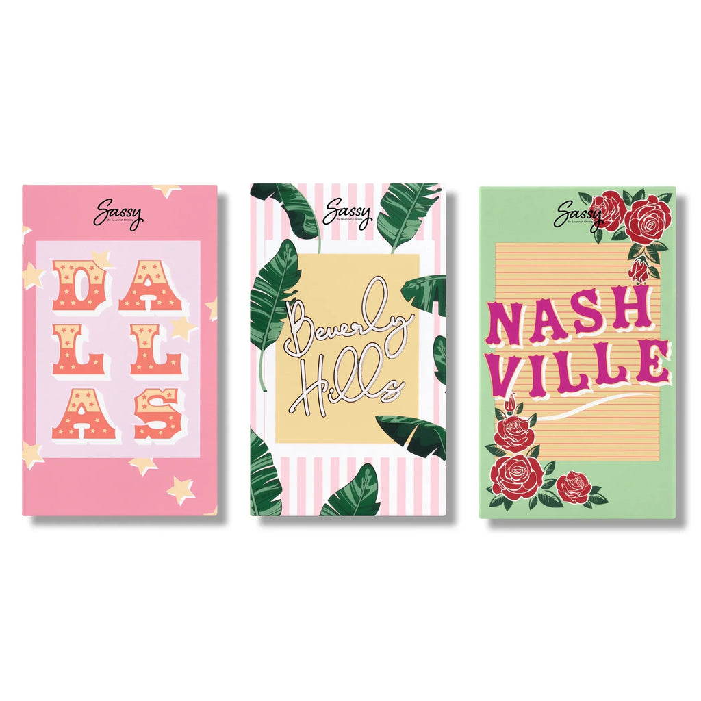 Sassy by Savannah Chrisley Palette Blockbuster Kit, Makeup Palette, 3 Pc