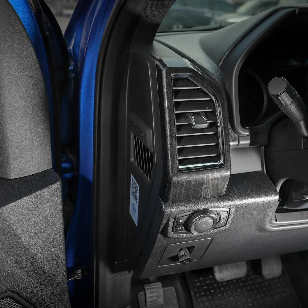 Teledu Car ABS Interior Center Console wrap Trims 8 pcs F150 m