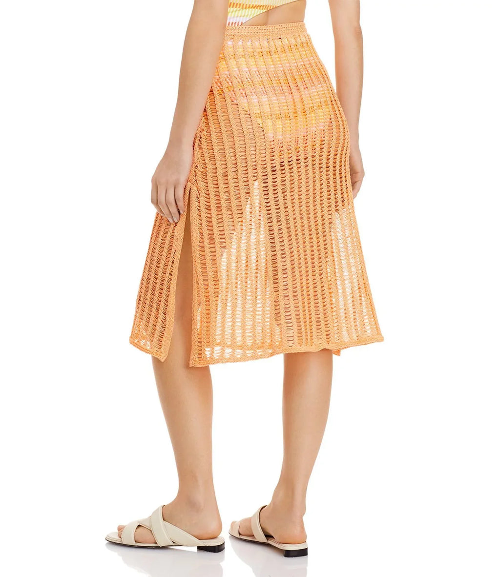 Solid & Striped Vivienne protector Up Skirt, Orange, Orange, X-Large