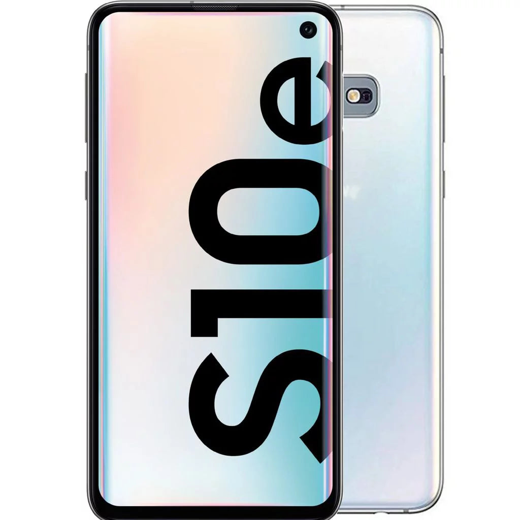 Pre-Owned  Galaxy S10e G970U 128GB Fully Unlocked Phone Prism White (Refurbished: Fair)