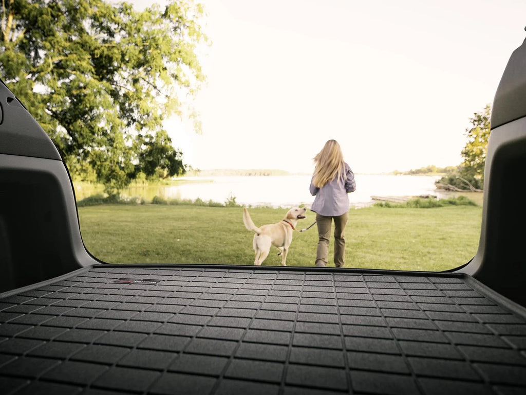 WeatherTech Cargo Trunk Liner suitable with  Edge ST, Edge - Behind 2nd Row Seating Tan