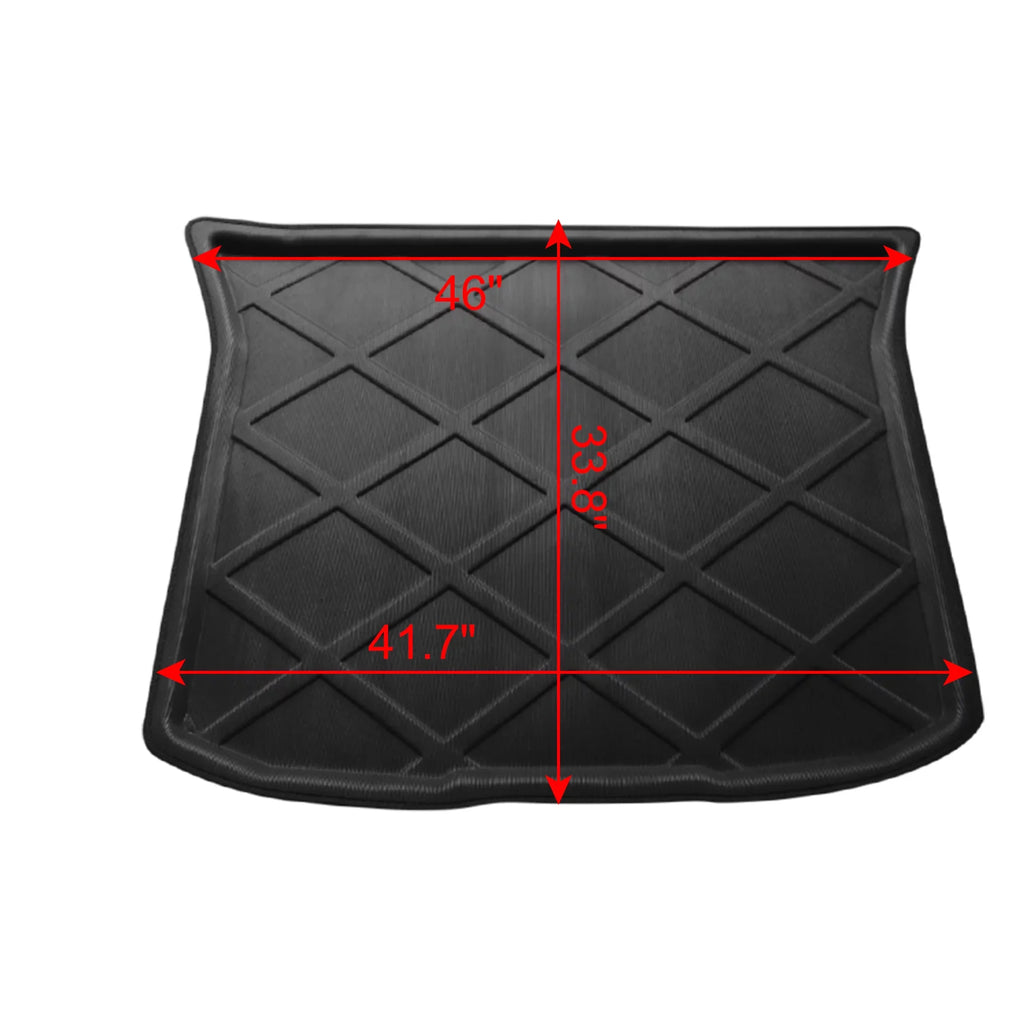 Unique Bargains Auto Rear Trunk Liner Cargo Floor Mat wrap for  Edge Plastic