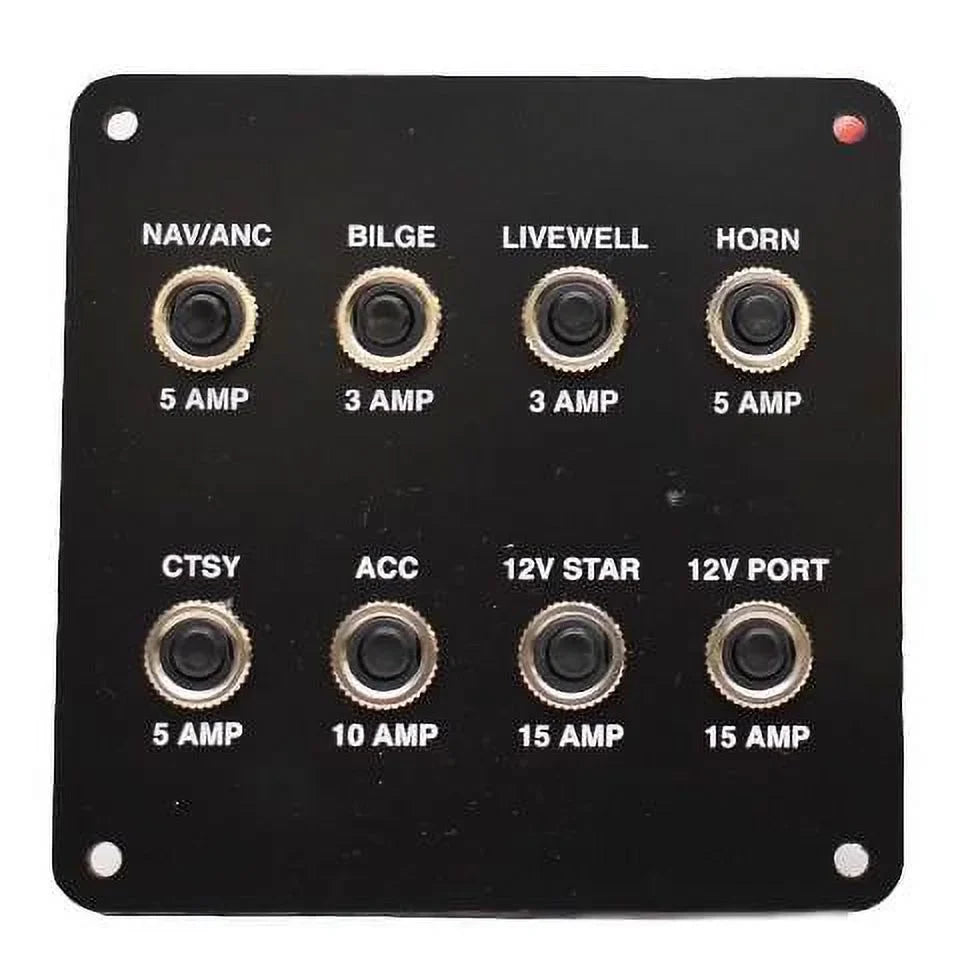 Crestliner vessel Breaker Switch Panel 2336996 | 1950 Super Hawk 4 Inch