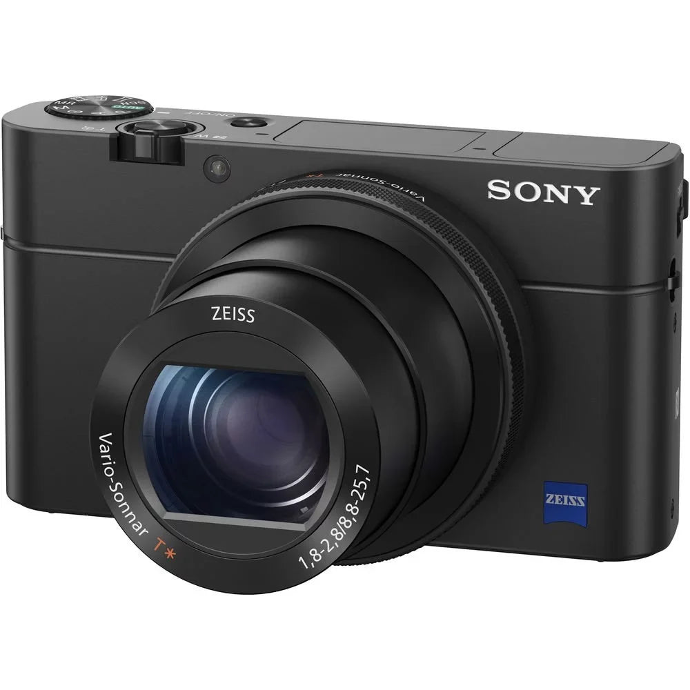 Cyber-shot DSC-RX100 IV Camera DSCRX100M4/B With Soft Bag, 64GB Memory Card, Card Reader , Plus Essential Accessories