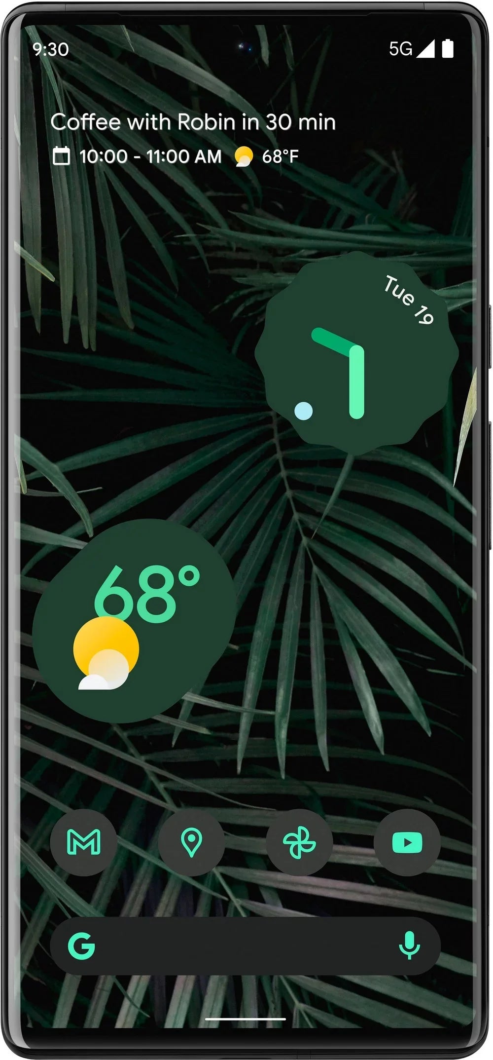Used Google Pixel 6 Pro Smartphone, Fully Unlocked,128 GB Storage + 12 GB RAM, Stormy Black