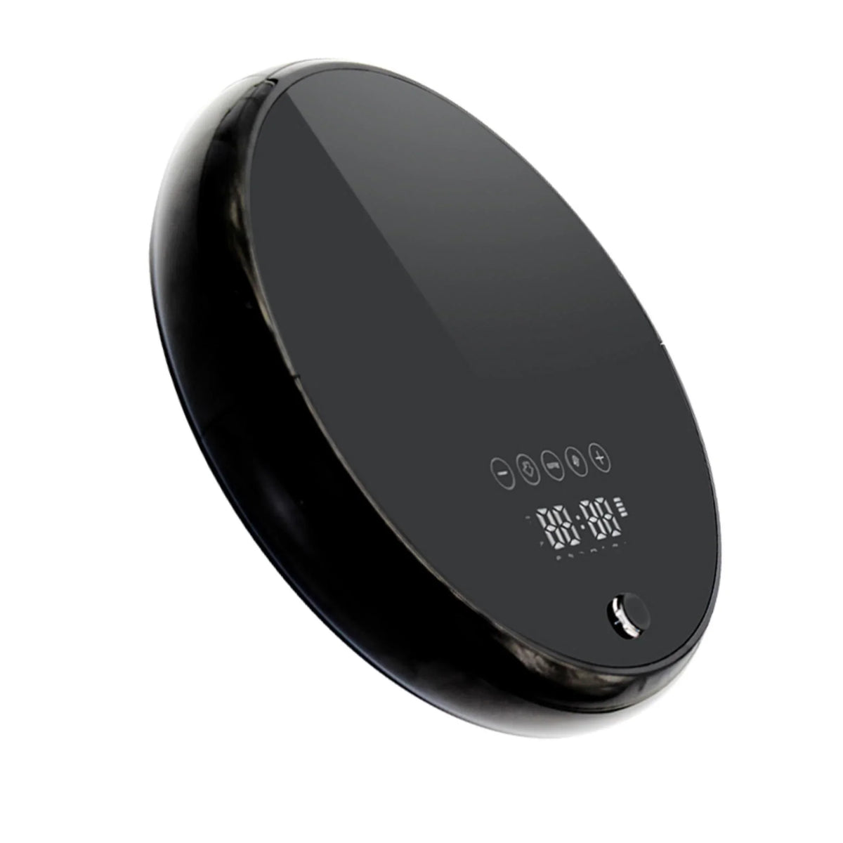 Smart Cordless Robot Vacuum Cleaner: Ultra-Thin Design, Automatic Charging, Low Noise, Mute, Black Color