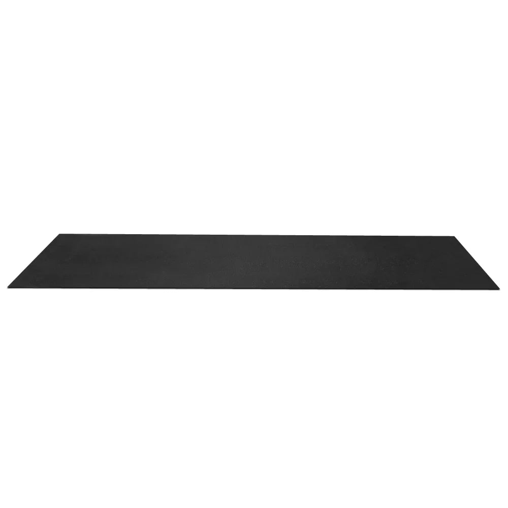 Kmowoo PVC Sports Equipment Treadmill Mat 200*90*0.6cm Black