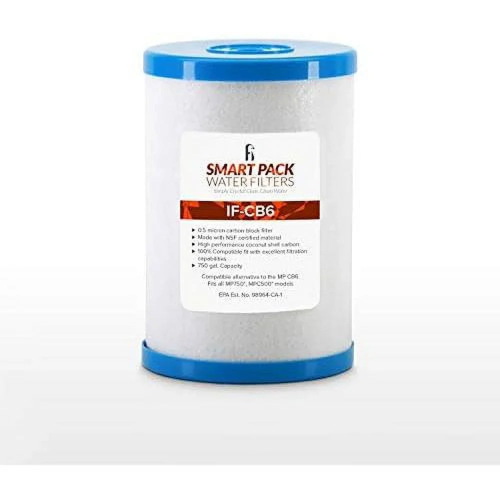 Ifilters CB6 Carbon Block aqua Filter Replacement For MP MPC Systems