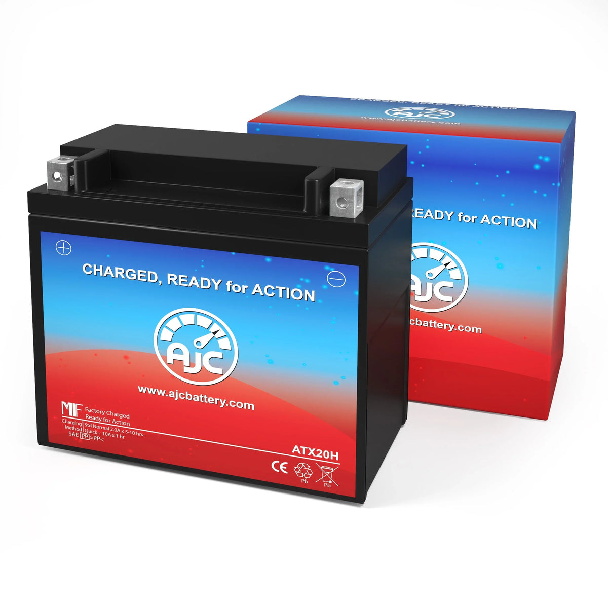 AJC Battery suitable with Wet Jet International Duo Kraze 600 600CC Personal Watercraft Replacement Battery (1995-1996)