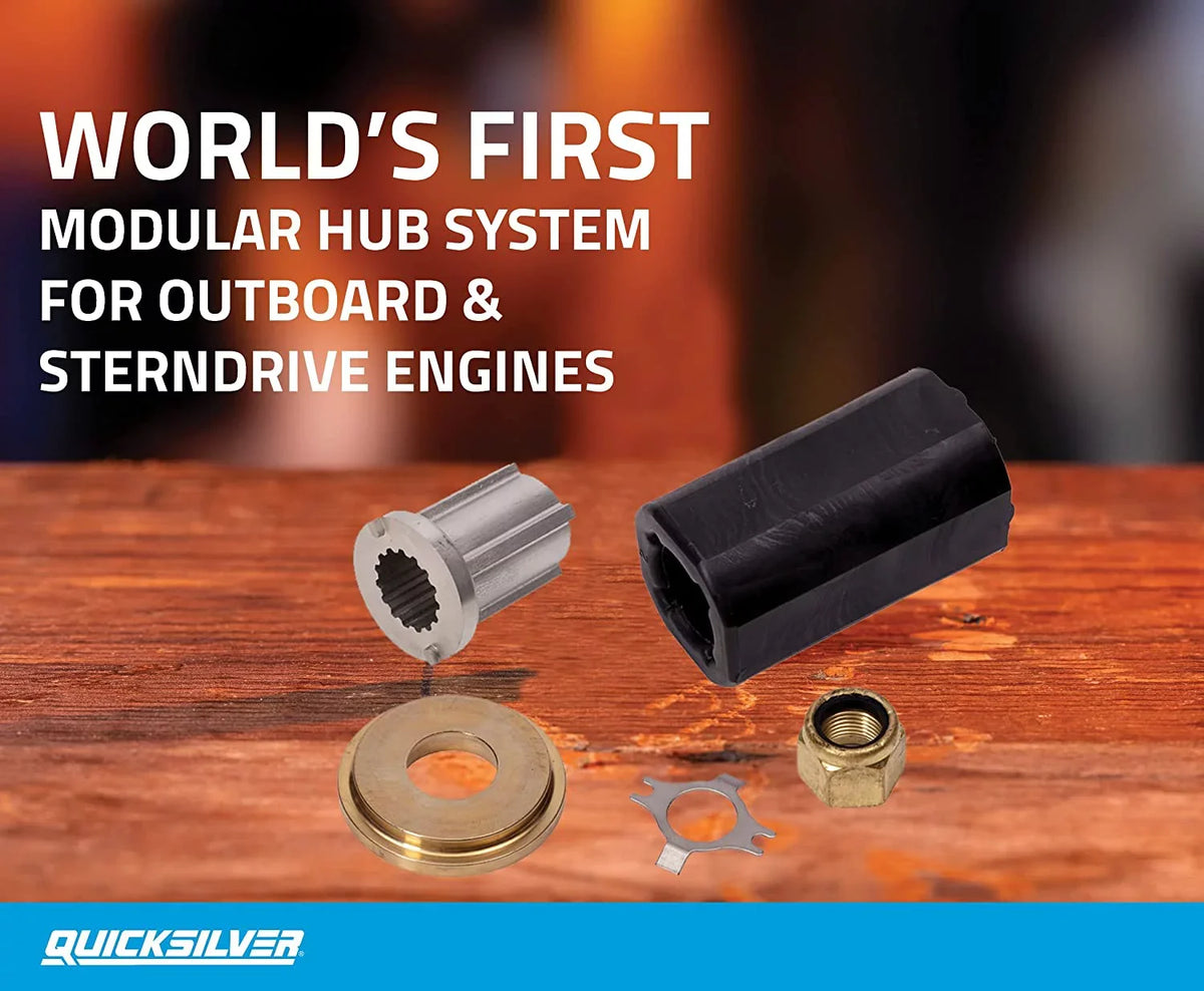 Quicksilver Flo-Torq II Hub Kit for Suzuki 70-90  2009 and Newer