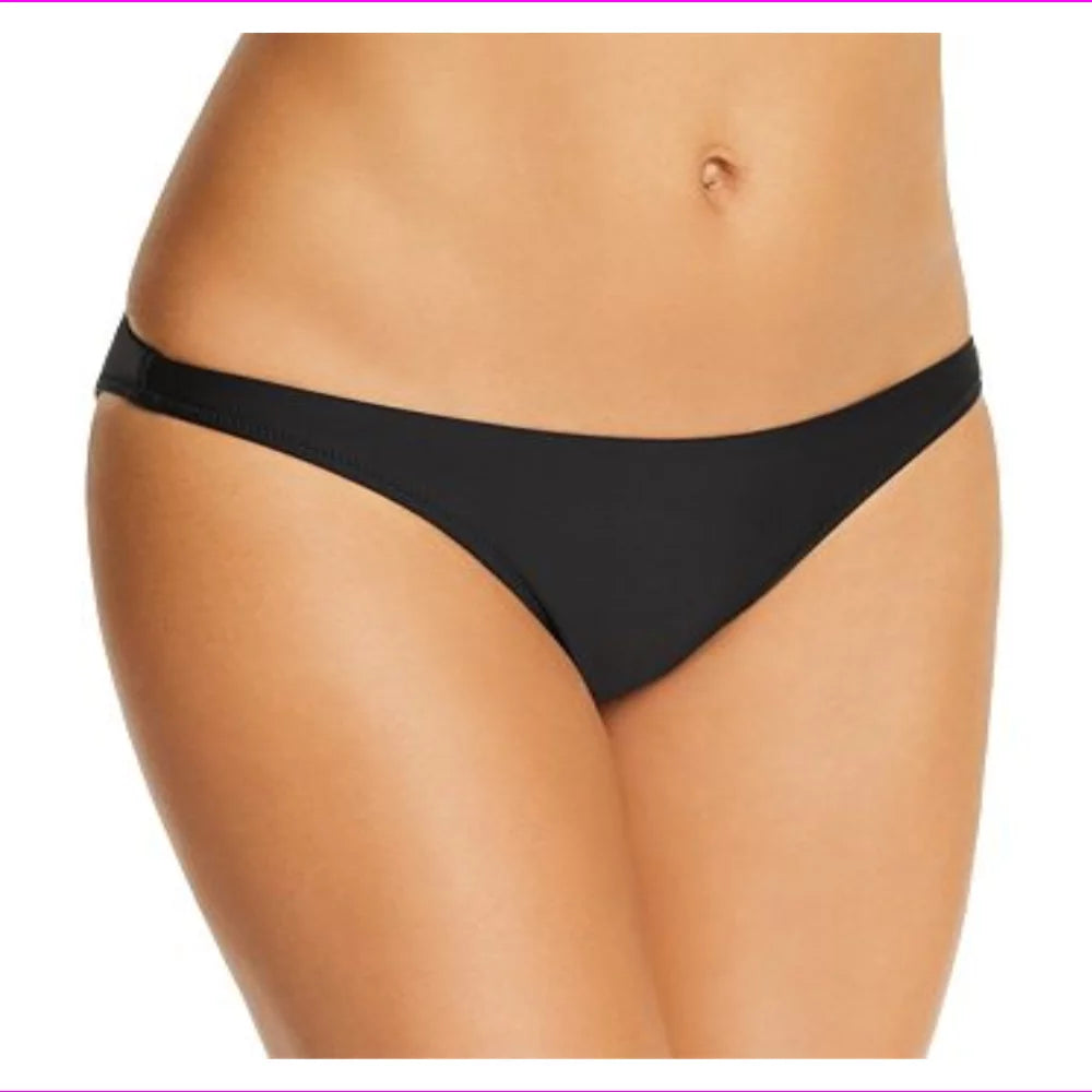 Lucia Hipster Bikini Swim Bottom Separates Black L. Milly Cabana Womens St
