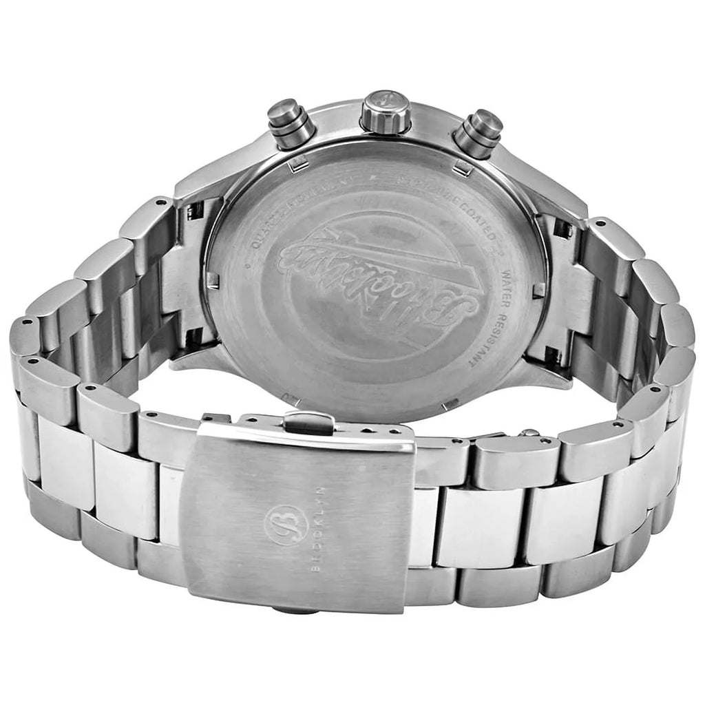 Bedford Brownstone Quartz Black Dial Men's Watch 308-BLK-3. Brooklyn Watch Co