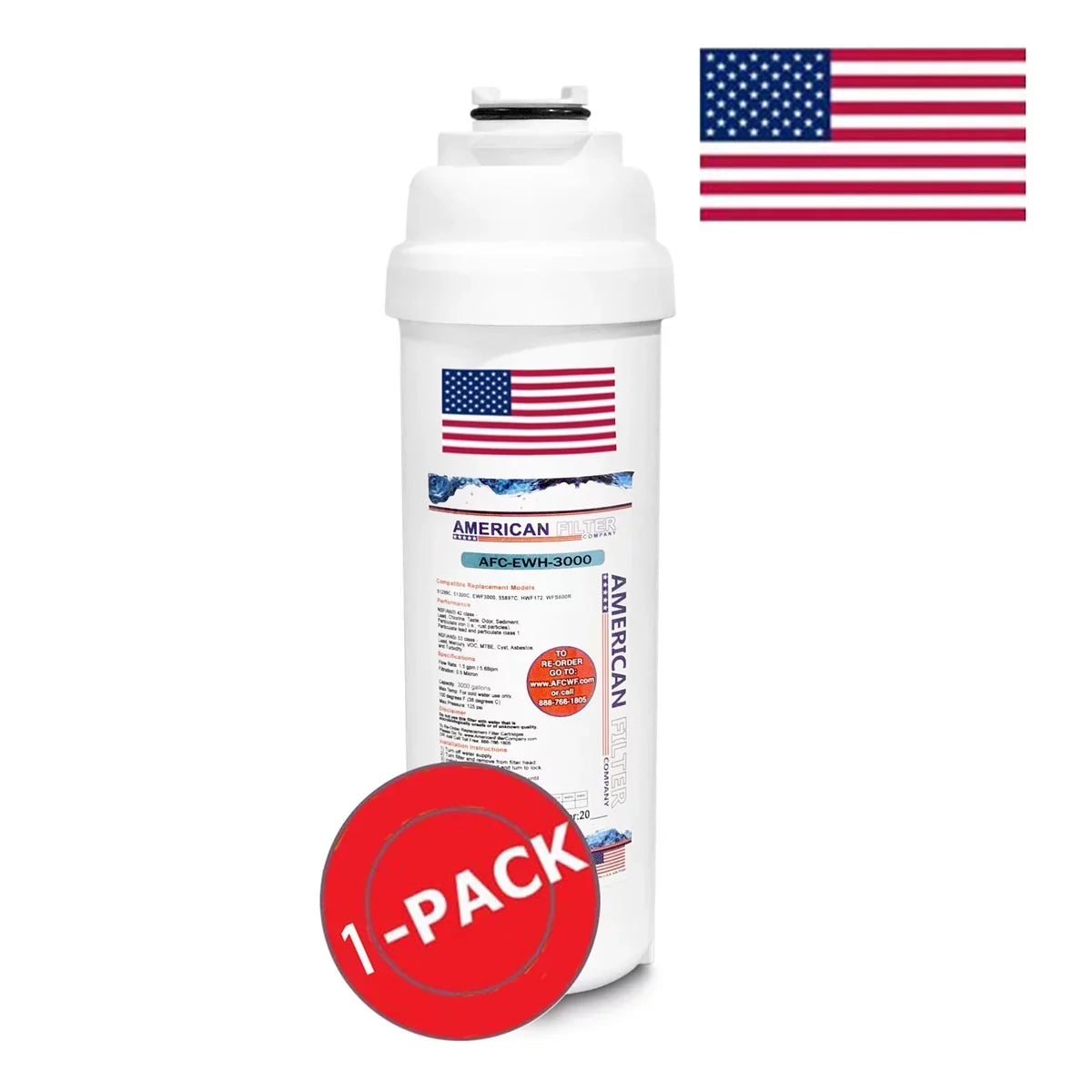 AFC Brand , moisture Filter , Model # AFC-EWH-3000 , appropriate with HVR8HDBL - 1 Filters - Made in U.S.A.