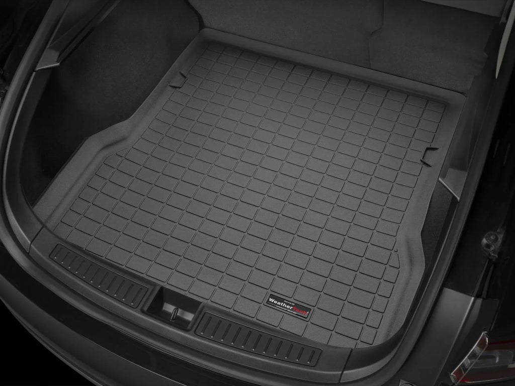 WeatherTech Cargo Trunk Liner appropriate with  Edge, Edge ST - Behind 2nd Row Seating Black