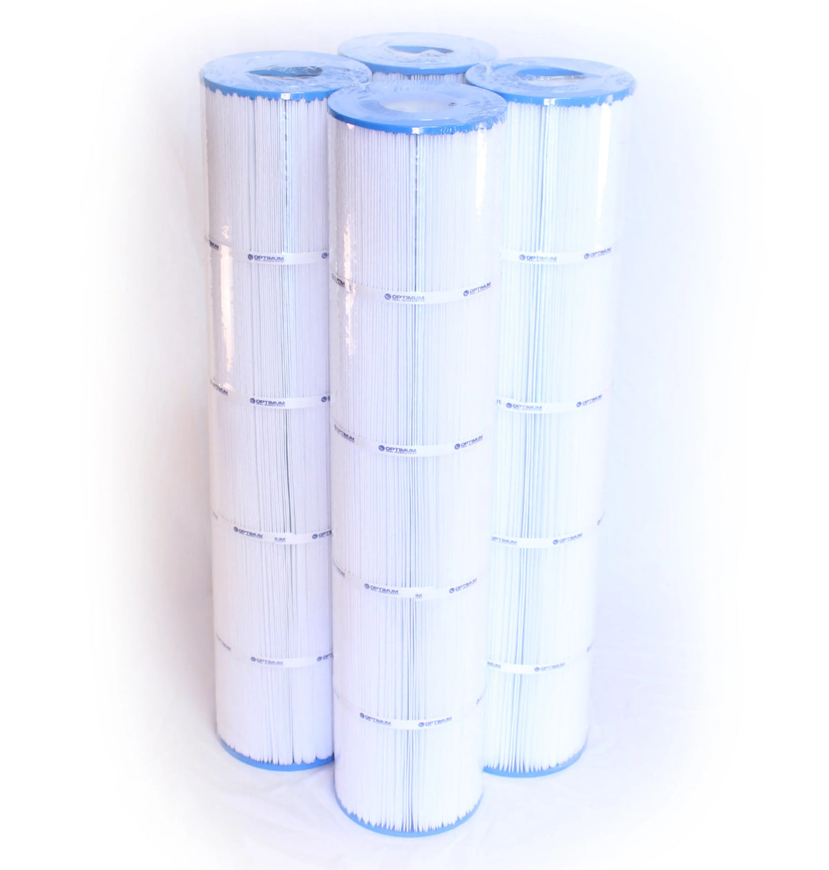 Cartridge Element - Made in USA. Pool Filter 4 Pack Replacement for Pentair Clean & Clear Plus 520; 125/130 SQ.FT