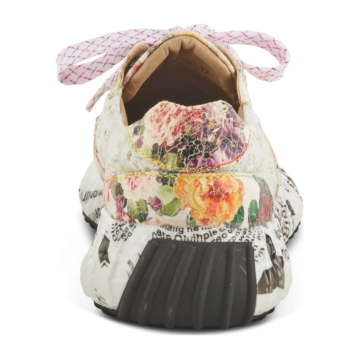 Spring Step L'Artiste Women's Daisymae Fashion Sneaker Beige Multi EU 38 / US 7.5-8