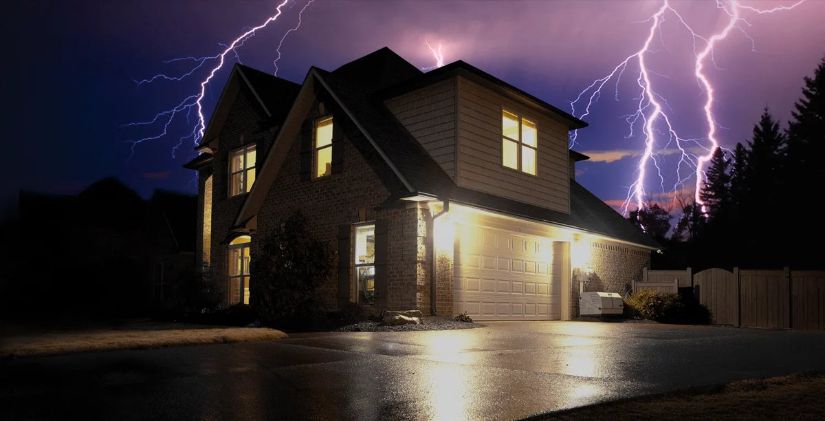 Champion 14-kW Home Standby Generator with 200-Amp Whole House Automatic Transfer Switch with Demand Control