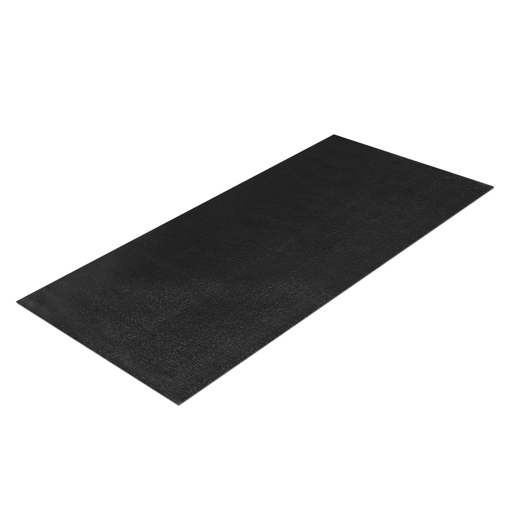 Kmowoo PVC Sports Equipment Treadmill Mat 200*90*0.6cm Black