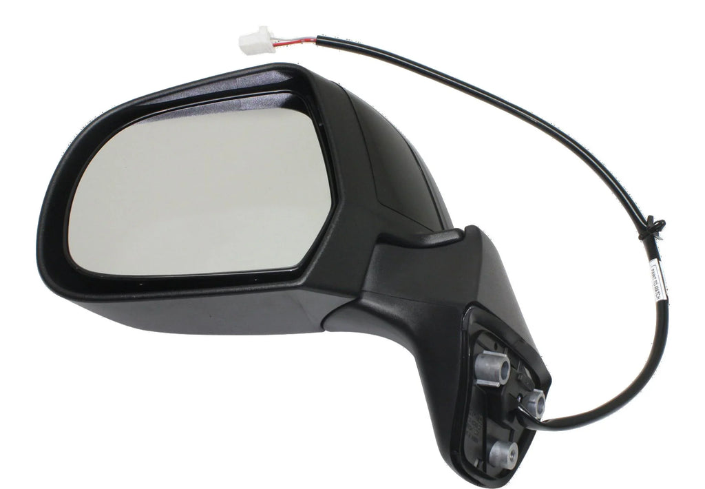 SR Model). VERSA NOTE 14-19 MIRROR LH, Power, Manual Folding, Non-Heated, Paintable, w/o Side View Camera, (Exc