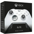 Restored  Xbox One Elite Wireless Controller, Platinum White, NON Retail Box (Refurbished)