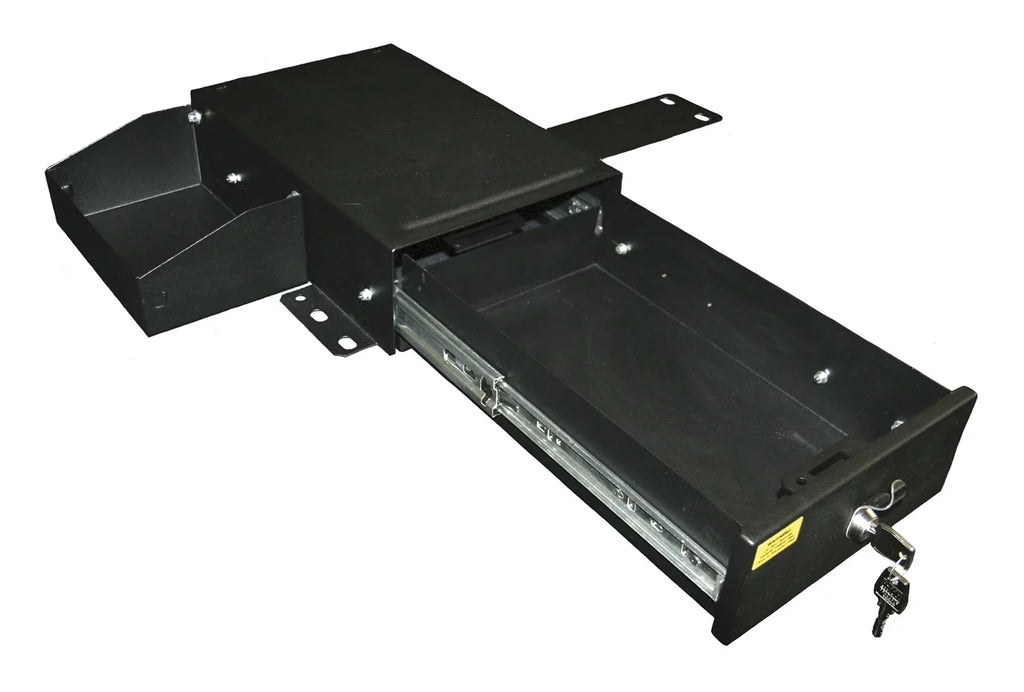 Tuffy Security Products 256-01 Under Seat Drawer - Passenger Side; Black; 1966-1977  Bronco