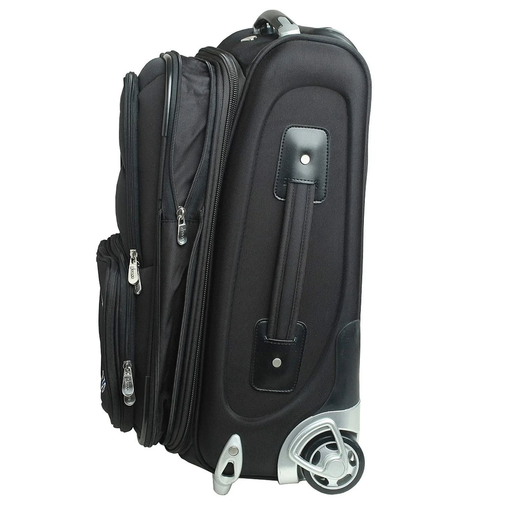MOJO Black Hawaii Warriors 21" Softside Rolling Carry-On Suitcase