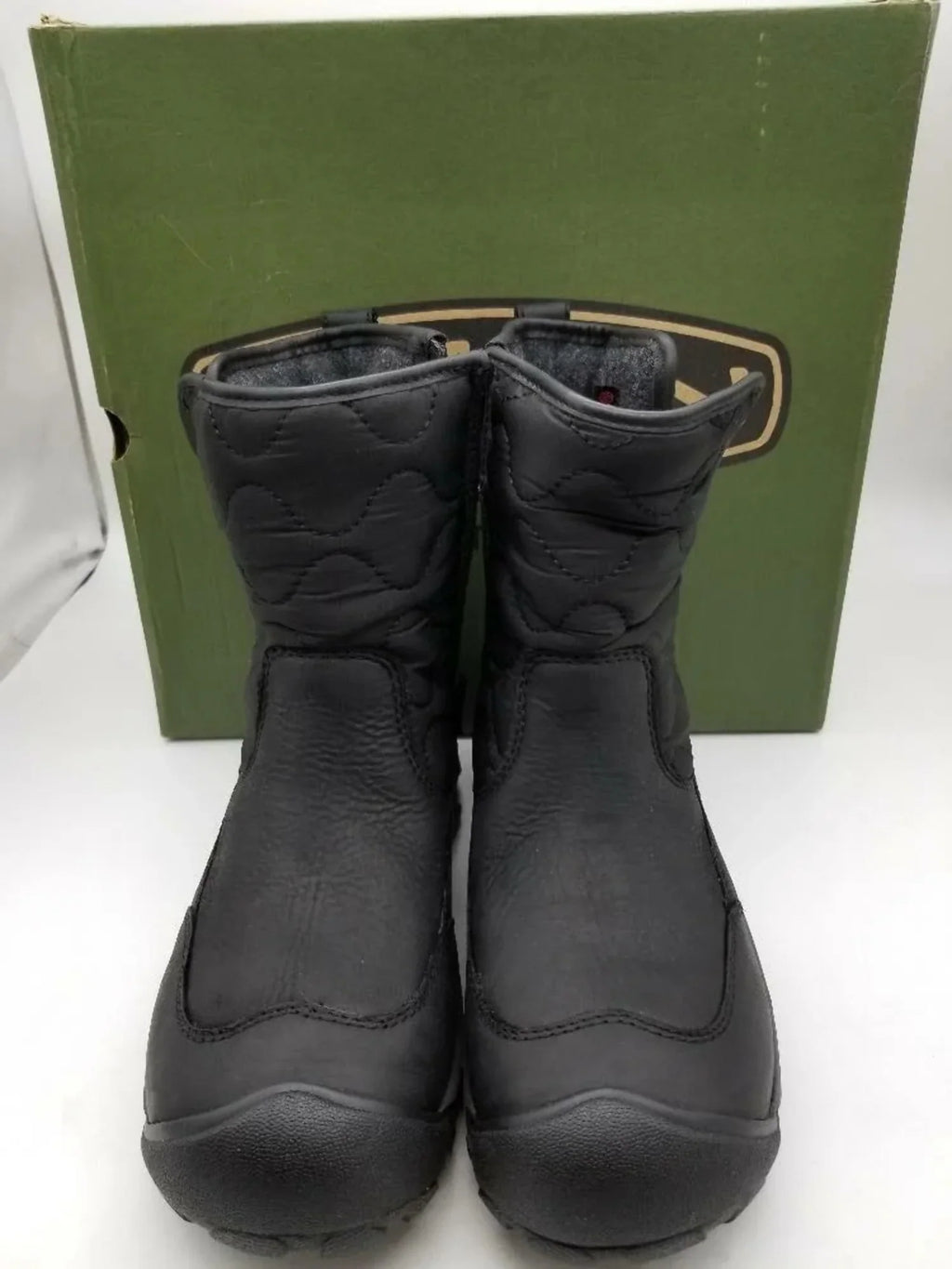 KEEN Women's Betty Boot Pull On Waterproof Insulated Snow, Black/Black, 7.5