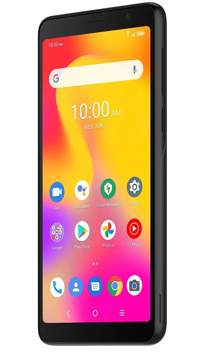 Restored TCL A30 5.5" HD+ Display 32GB 3GB RAM Unlocked Android Smartphone, Black (Refurbished)