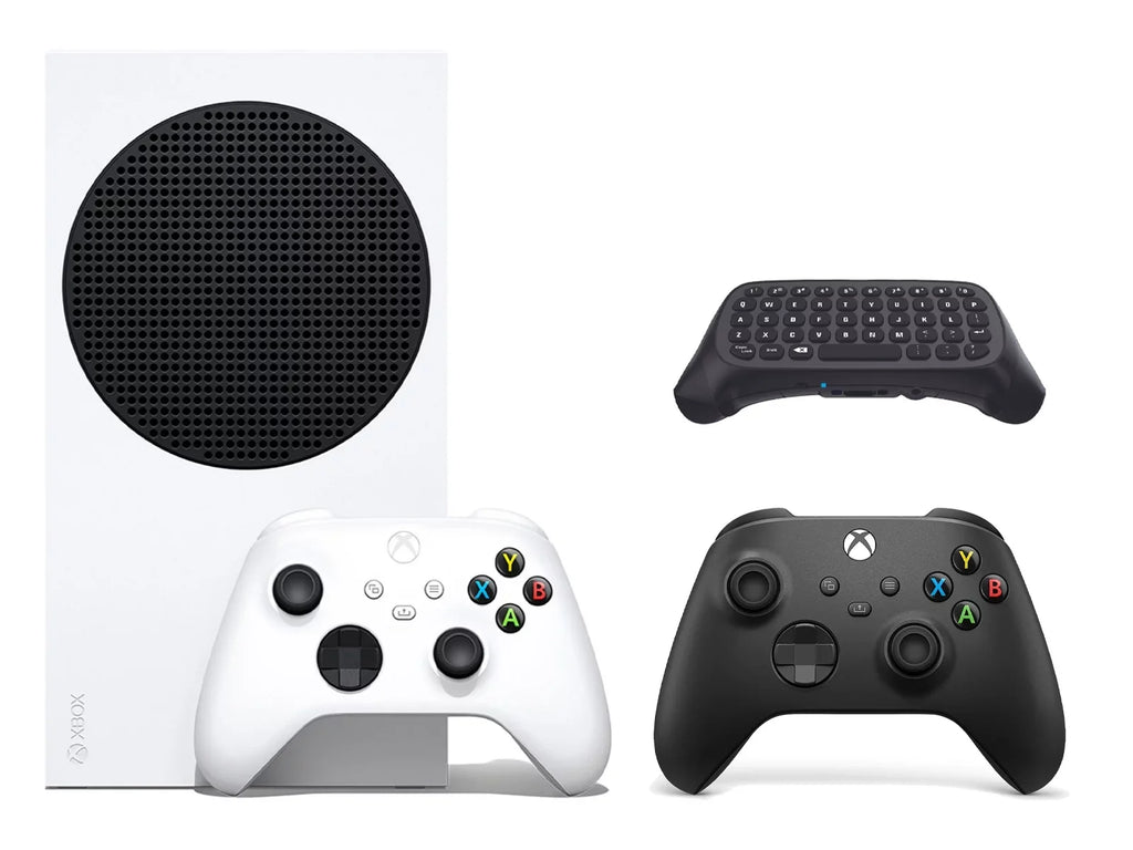 Xbox Series S 512GB All-Digital Console with Extra Carbon Black Controller and Wireless Controller Keypad