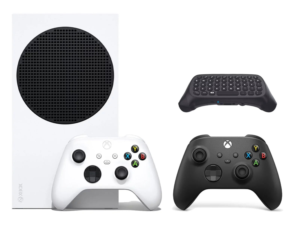 Xbox Series S 512GB All-Digital Console with Extra Carbon Black Controller and Wireless Controller Keypad
