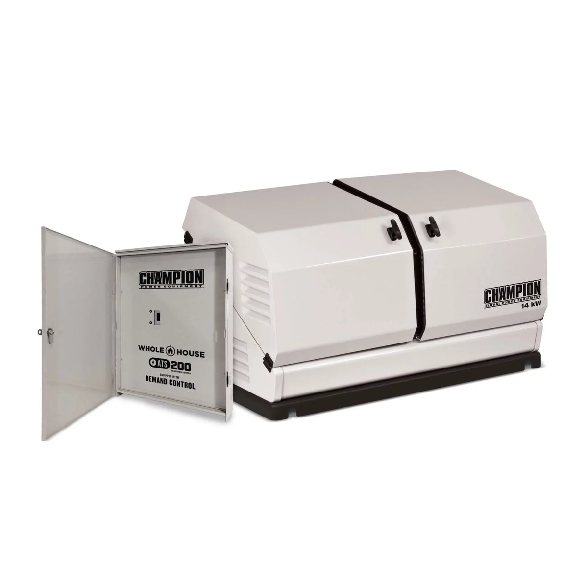 Champion 14-kW Home Standby Generator with 200-Amp Whole House Automatic Transfer Switch with Demand Control
