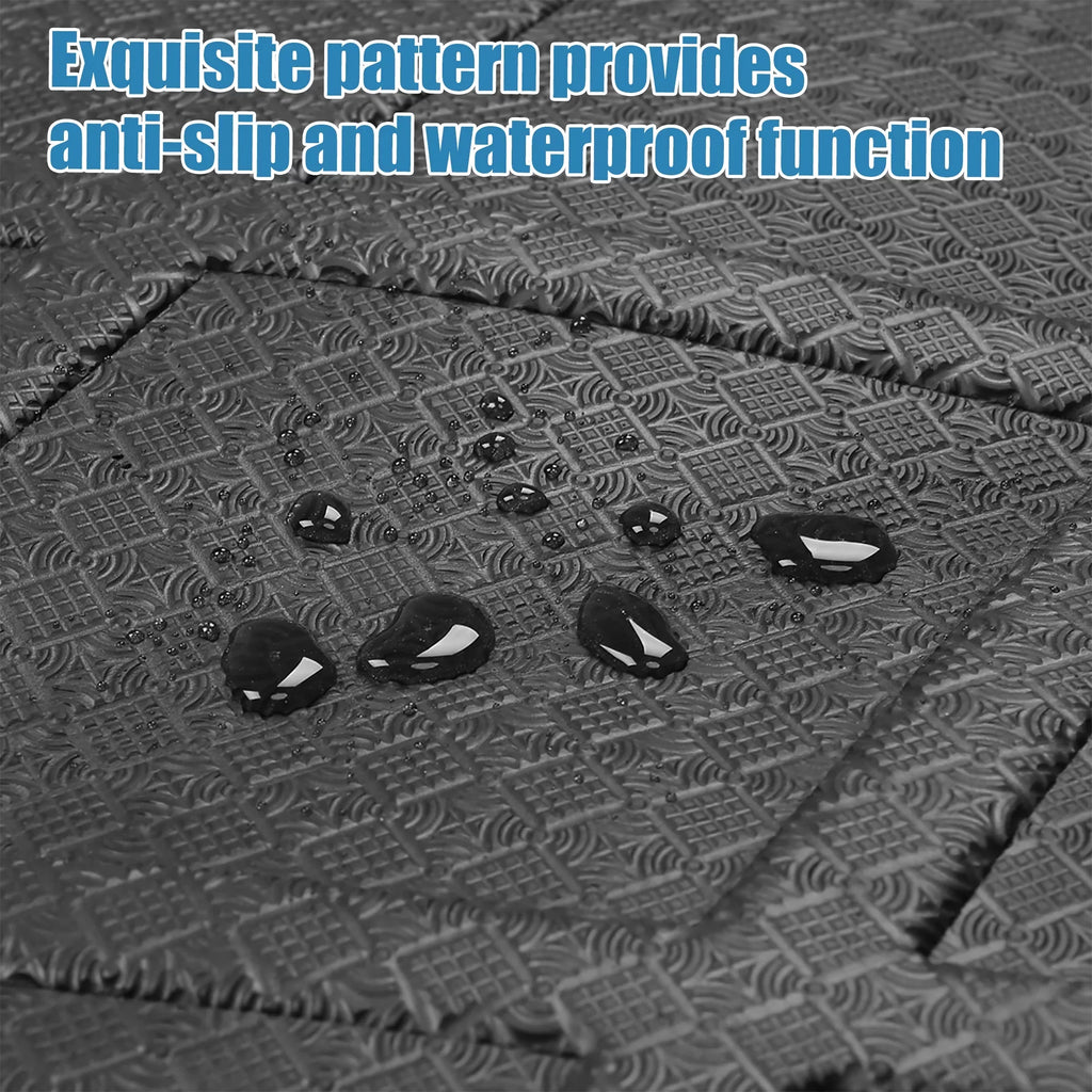 Unique Bargains Auto Rear Trunk Liner Cargo Floor Mat wrap for  Edge Plastic