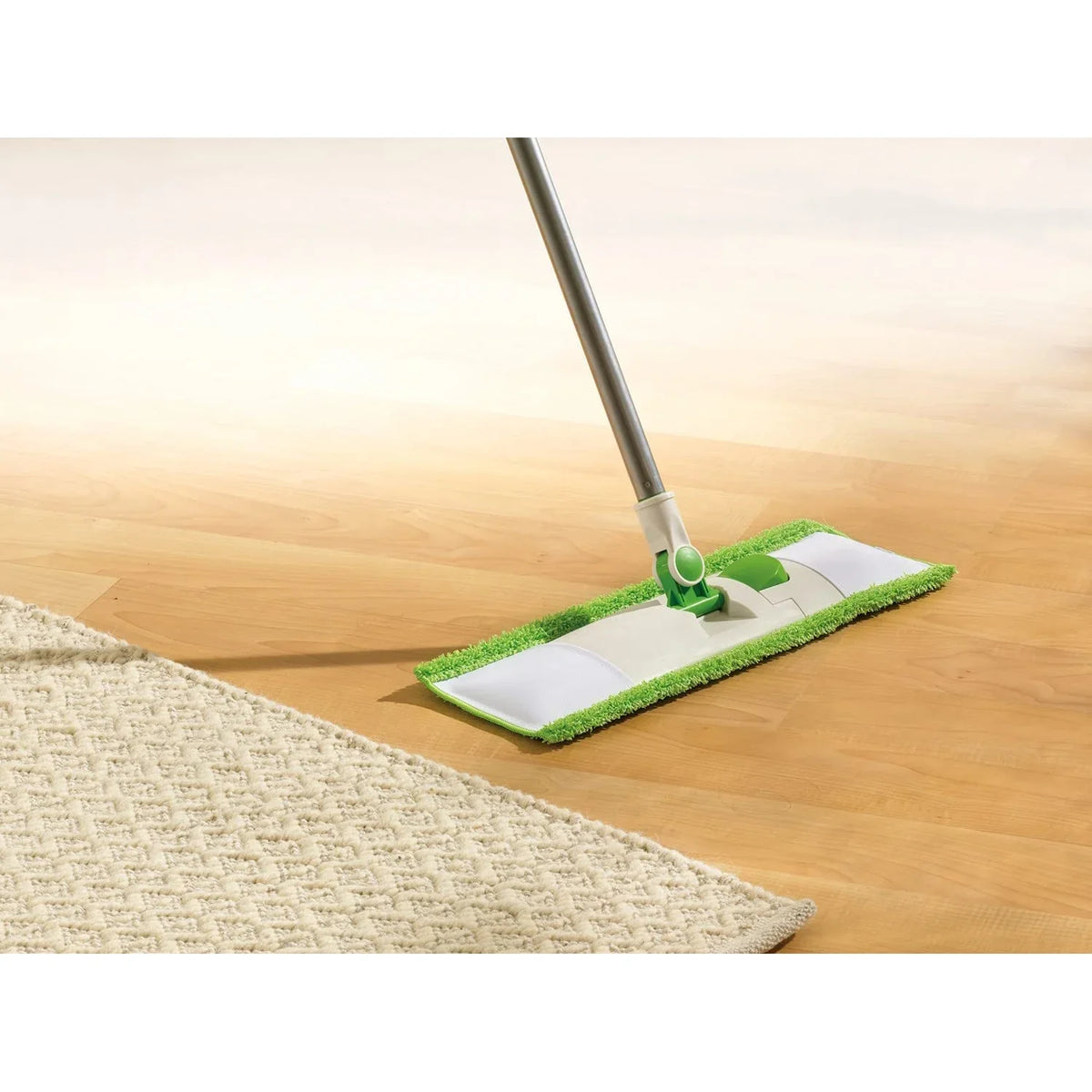 Scotch-Brite Microfiber Hardwood Floor Mop: Mop Cleaning System (Green)