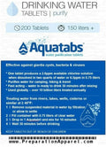 Aquatabs aqua Purification Tablets 200-Tablet Package