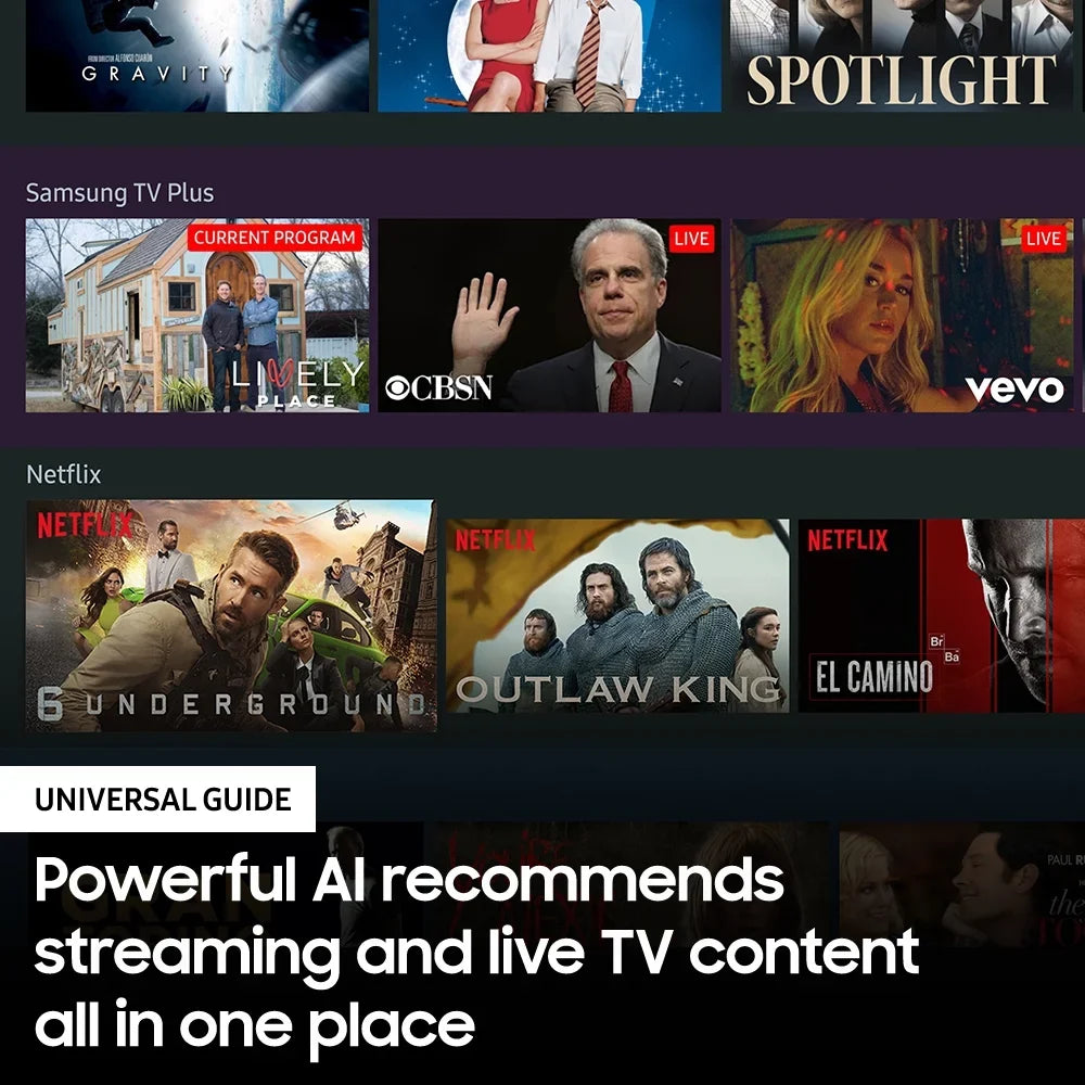 Restored  43" Class 4K Crystal UHD LED Tizen Smart TV HDR UN43TU7000 (Refurbished)