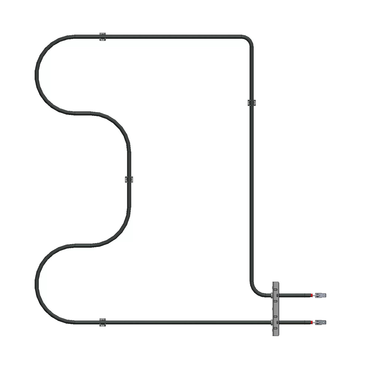 Range Kleen 7534 Replacement Bake Element 1939.2585W 208.24V