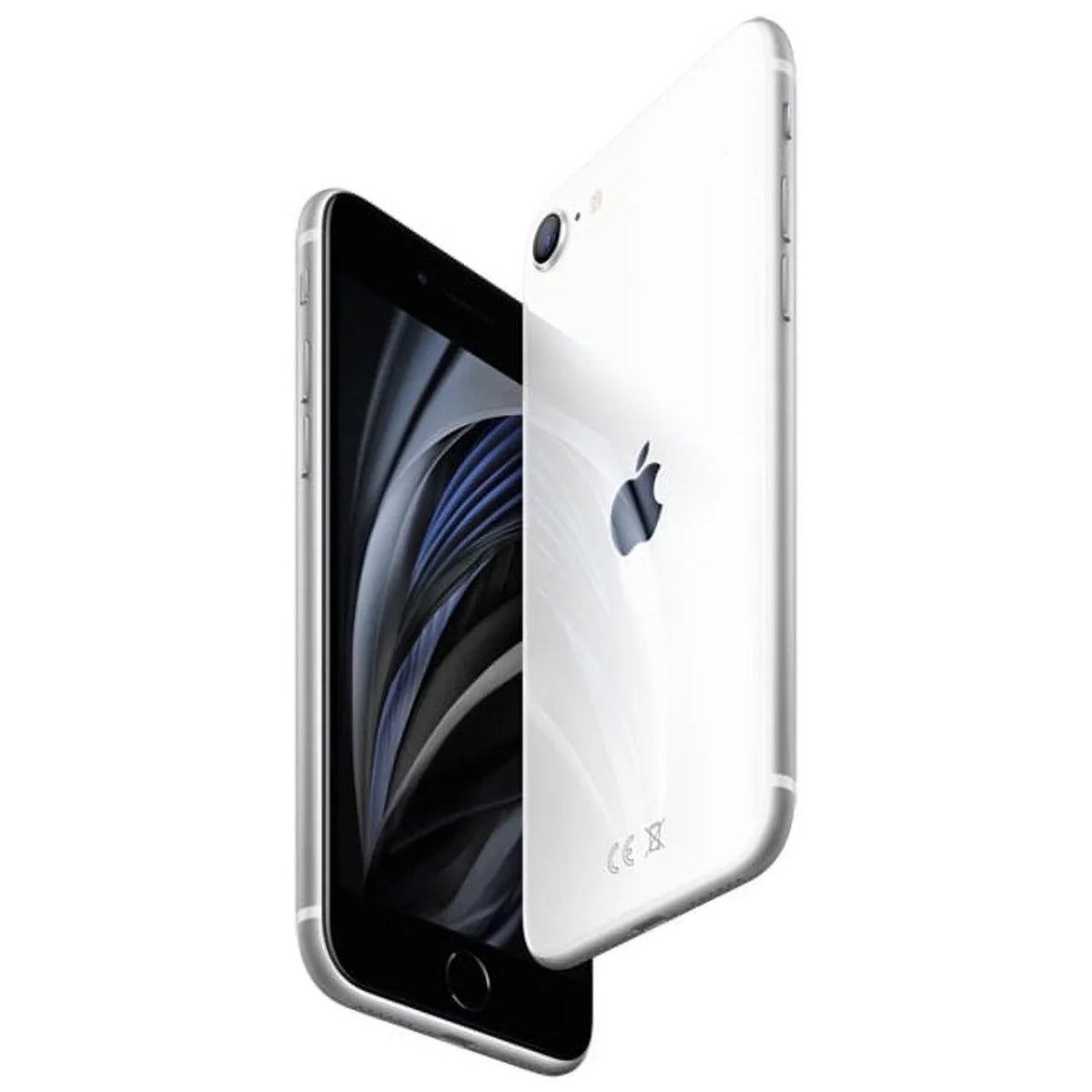 Restored  iPhone SE (3rd Gen) A2595 (Fully Unlocked) 64GB Starlight (Refurbished)