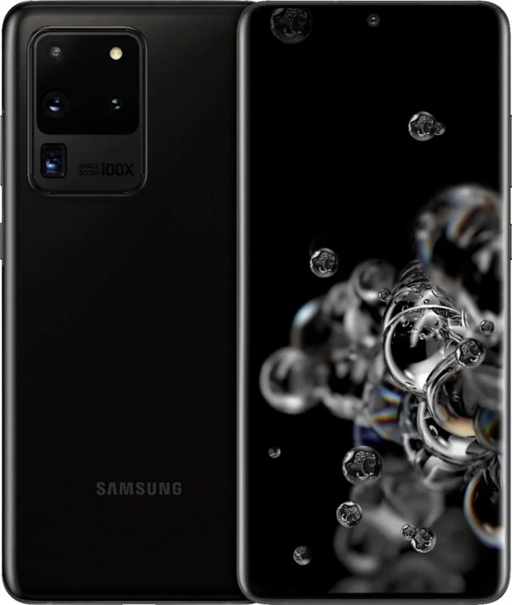 USED:  Galaxy S20 Ultra 5G, AT&T Only | 128GB, Black, 6.9 in